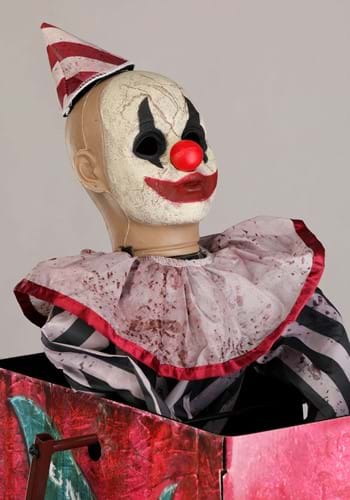 6FT Evil Clown Ferris Wheel Animated Decoration | Halloween Animatronics