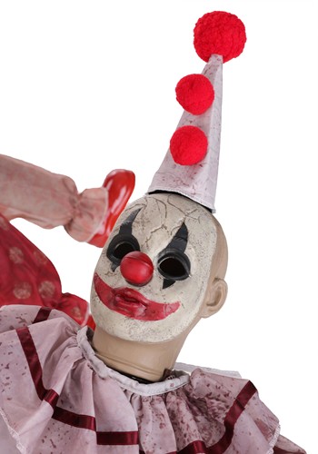 6FT Animated Clown Go Round Decoration | Halloween Animatronics