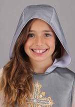Girls Shining Silver Joan of Arc Costume Alt 4