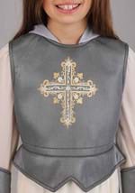 Girls Shining Silver Joan of Arc Costume Alt 5