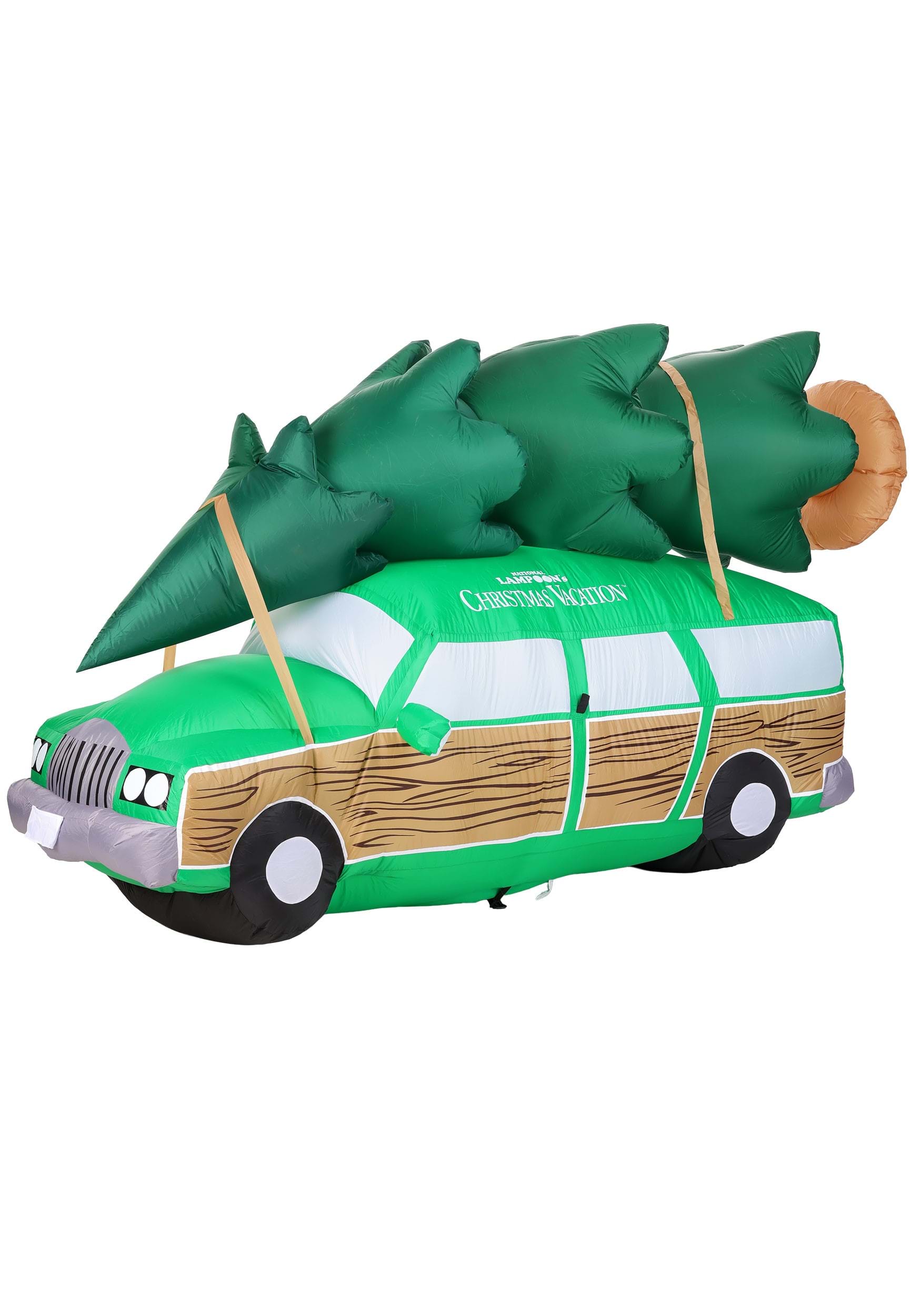 Christmas Vacation Station Wagon Airblown Christmas Decoration | Inflatable Decorations