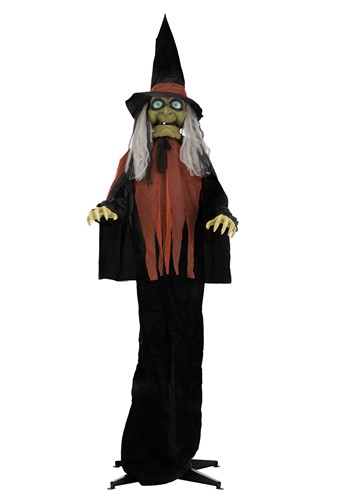 6.25FT Animated Judy, Jody, and Julie Coven of Witches Decoration - Scream Saver | Halloween Animatronics