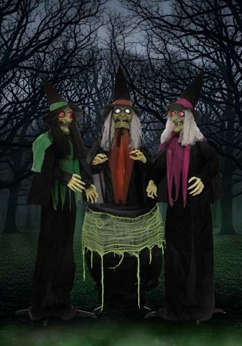 Judy Jody and Julie Coven of Witches Decoration