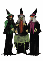 Judy, Jody, and Julie Coven of Witches Decoration Alt 8
