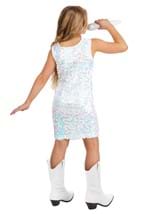 Girls Iridescent Pop Star Costume Dress Alt 2
