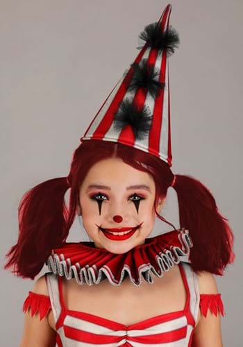 Sinister Circus Clown Girl's Costume | Evil Clown Costumes