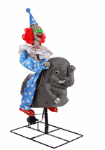 Rocking Elephant Clown Animatronic Alt 1