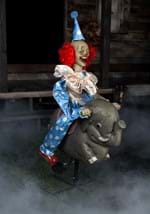Rocking Elephant Clown Animatronic Alt 4