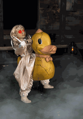Rocking Duck Doll Animatronic