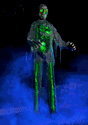 12FT Lighted Zombie Animatronic Decoration upd
