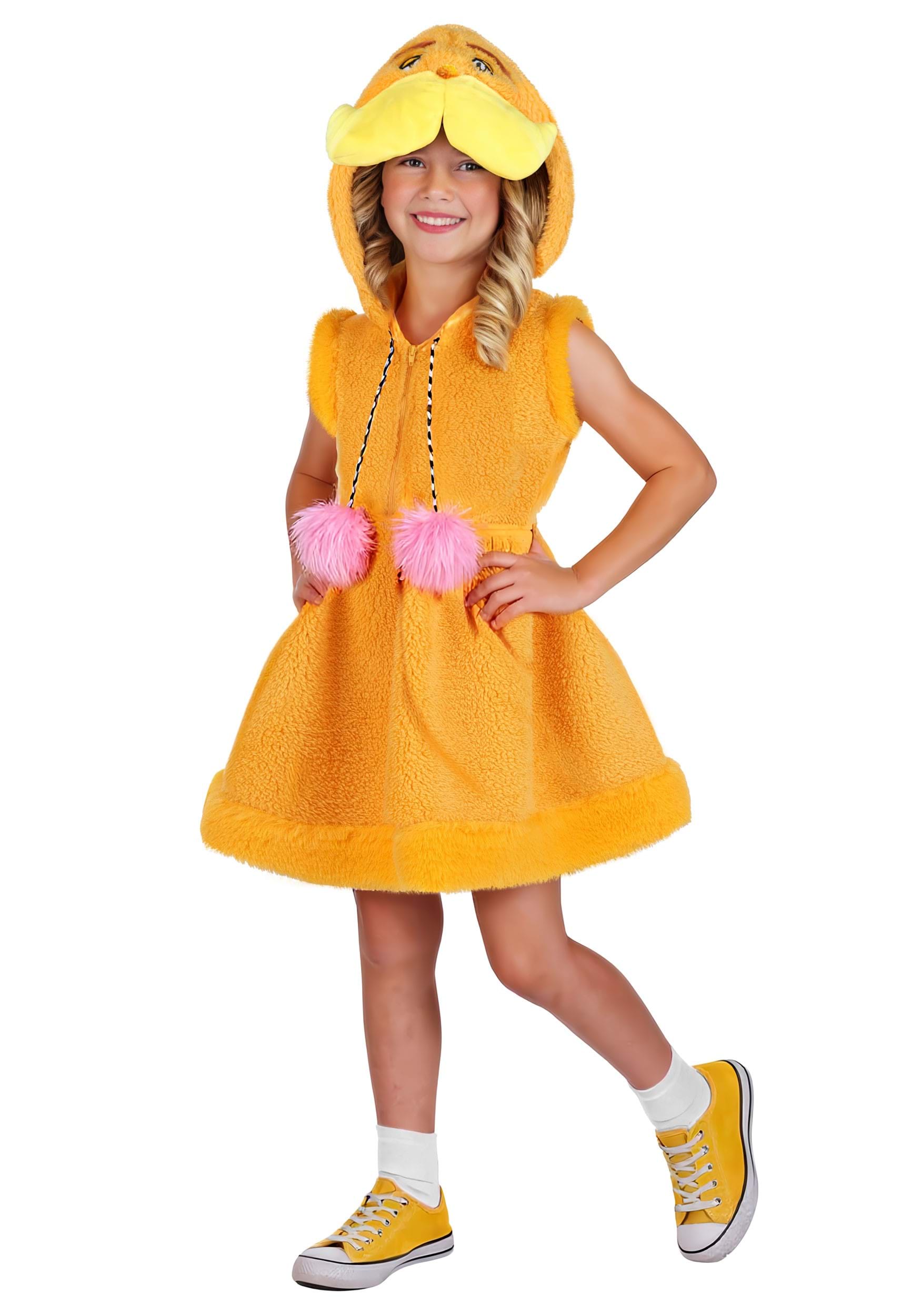 Dr. Seuss The Lorax Girl's Costume Dress | Dr. Seuss Costumes