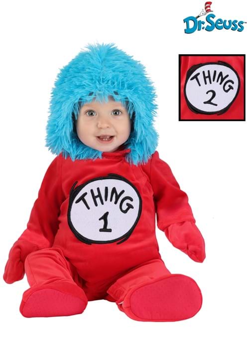 Premium Infant Thing 1 and Thing 2 Infant Costume