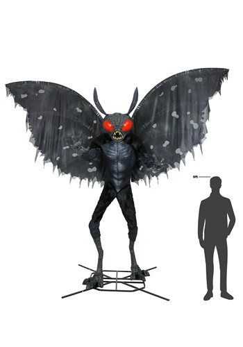 11.5FT Animatronic Mothman Decoration | Halloween Animatronics