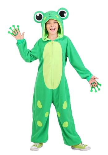 Green Frog Child Costume