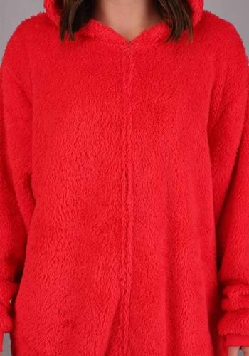Elmo Zip Adult Costume Onesie | Sesame Street Costumes