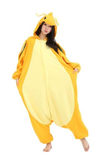 Pokémon Dragonite Kigurumi Adult Costume Onesie | Pokémon Costumes