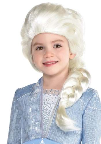 Child Adult Disney Frozen Elsa Costume Wig