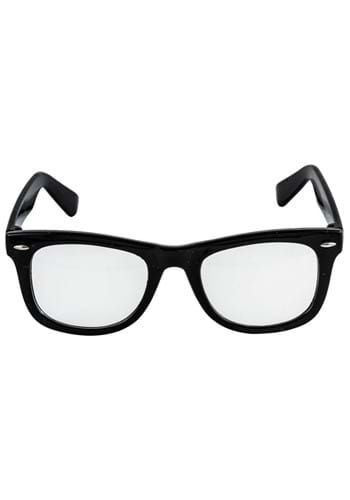 Adult Black Nerd Glasses Costume Accessory