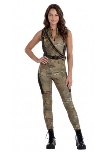 Womens Soldier Jumpsuit Costume - update2