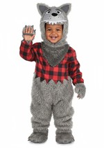 Infant Grey Baby Werewolf Costume Alt 2