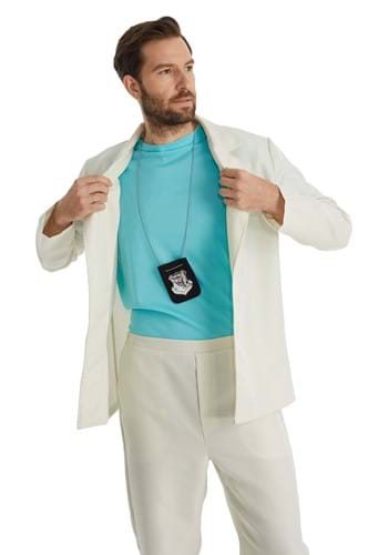 80's White Miami Cop Men's Costume Suit | 80s Costumes