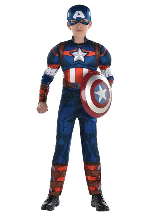 Marvel Captain America Boy's Costume