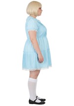 Adult Plus Deluxe Creepy Twin Sister Costume Alt 3