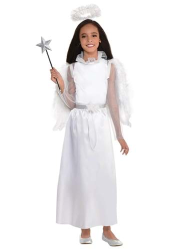 Starlight White Angel Girl's Costume | Girl's Angel Costumes