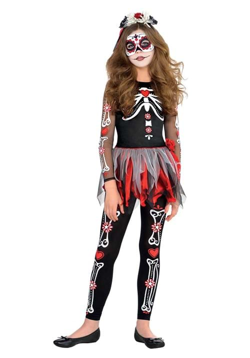 Scared to the Bone Girls Costume