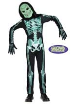 Boys Toddler Glow in the Dark Skeleton Costume