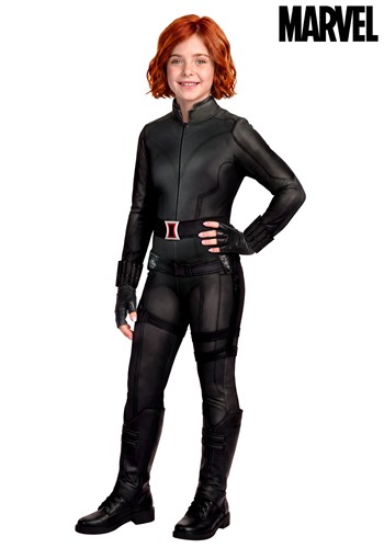 Girls Premium Marvel Black Widow Costume