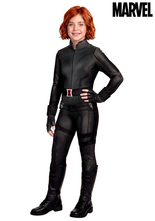 Girls Premium Marvel Black Widow Costume