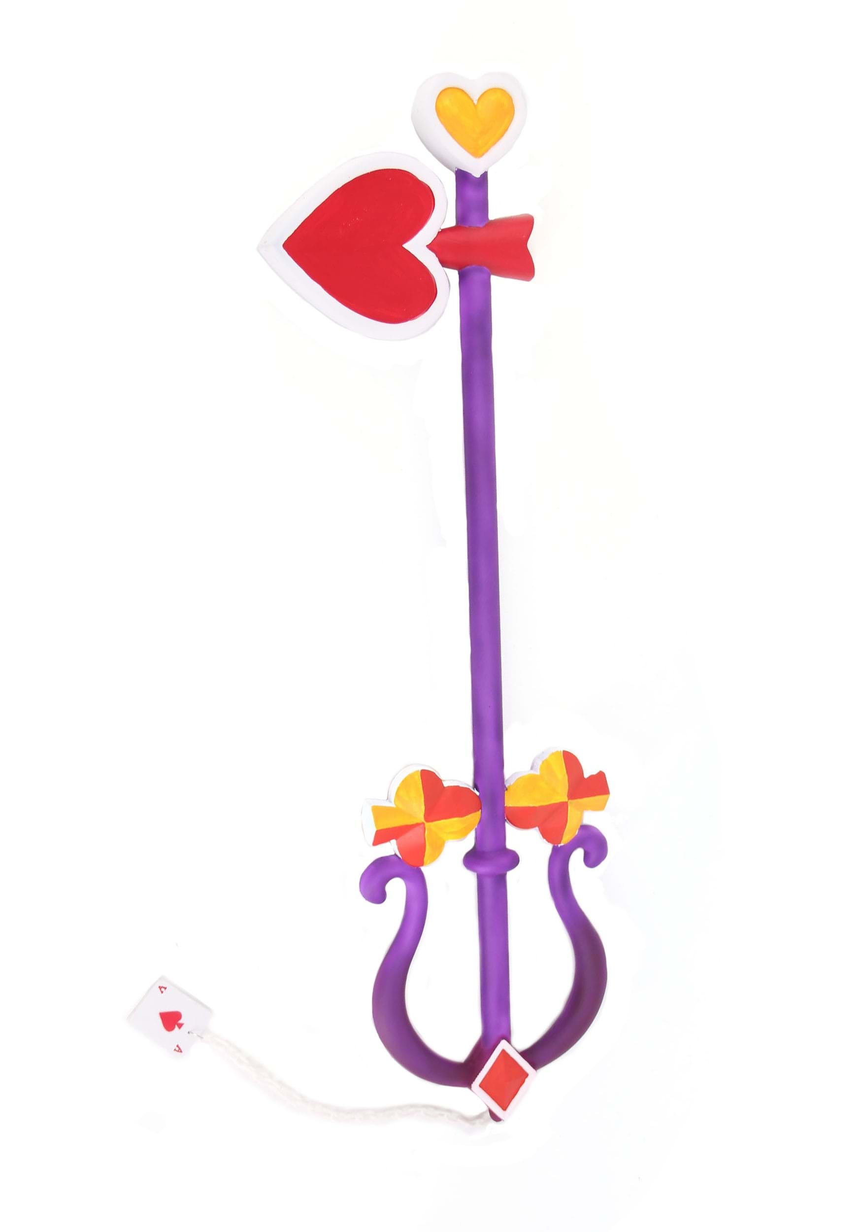 34.6-Inch Kingdom Hearts Cosplay Costume Lady Luck Keyblade | Video Game Accessories