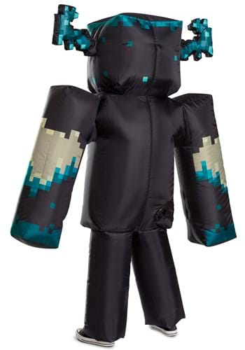 Kid's Inflatable Minecraft Warden Costume | Minecraft Costumes