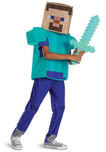 Minecraft Kid's Steve 'Pop Out' Costume | Minecraft Costumes