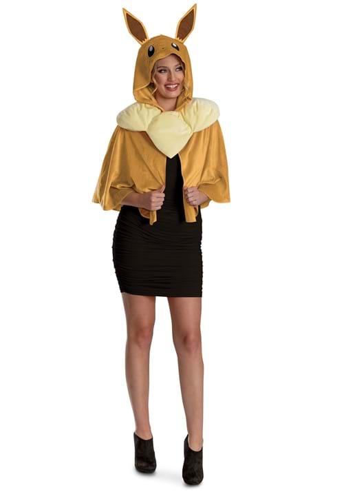 Amscan Official Pokémon Eevee Hooded Jumpsuit Costume For Kids – Age 6-8 Years, Fancy Dress