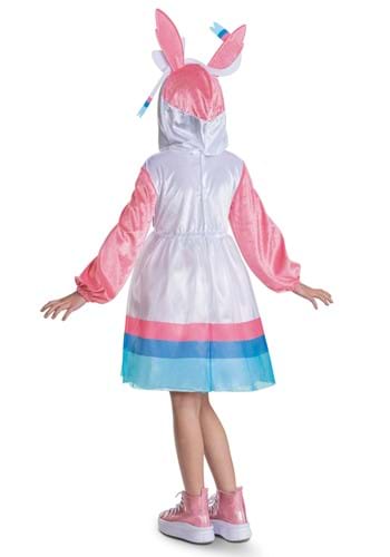 Girl's Pokémon Sylveon Hooded Costume Dress | Pokémon Costumes