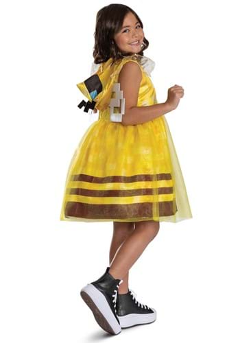 Minecraft Bee Girl's Hooded Costume Dress | Minecraft Costumes