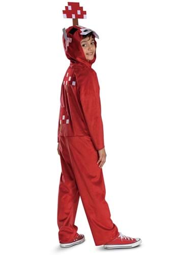Minecraft Kid's Mooshroom Hooded Jumpsuit Costume | Minecraft Costumes