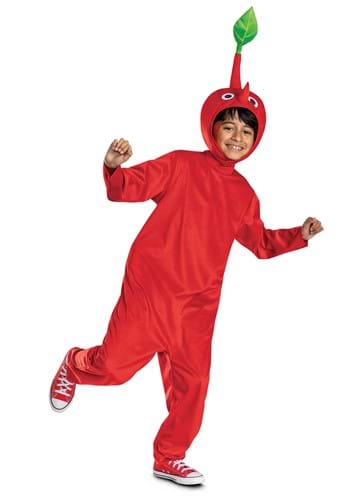Kids Classic Pikmin Red Costume Alt 1