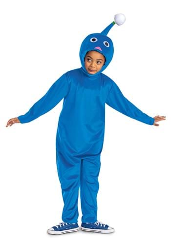 Classic Kid's Pikmin Blue Costume | Video Game Costumes