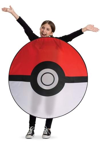 Adult Child Pokemon Poke Ball Pop Out Costume Alt 1
