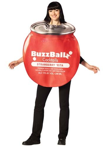 BuzzBallz Strawberry 'Rita Costume for Adults | Food Costumes