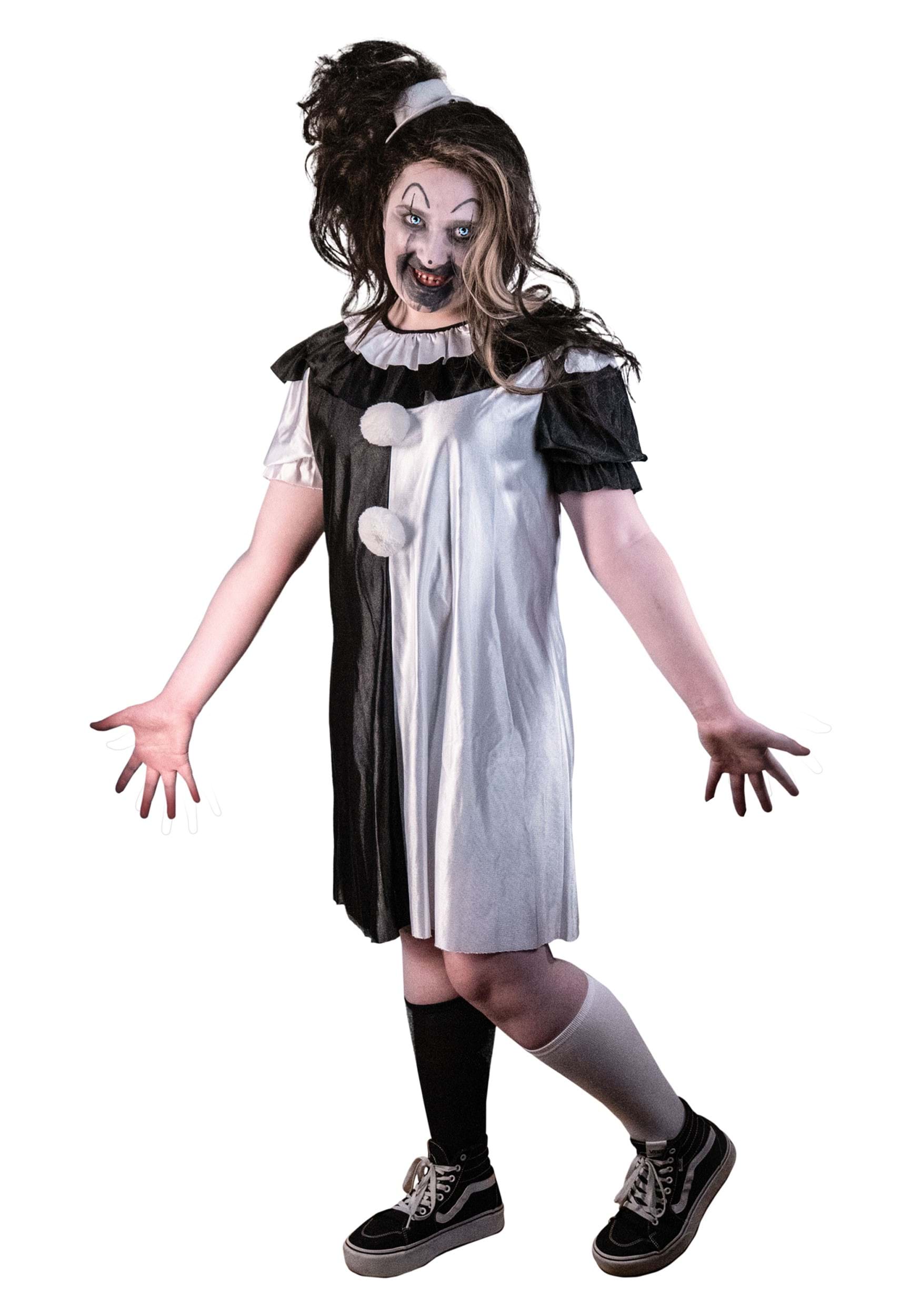 Terrifier 2 Pale Girl Costume for Women | Horror Movie Costumes