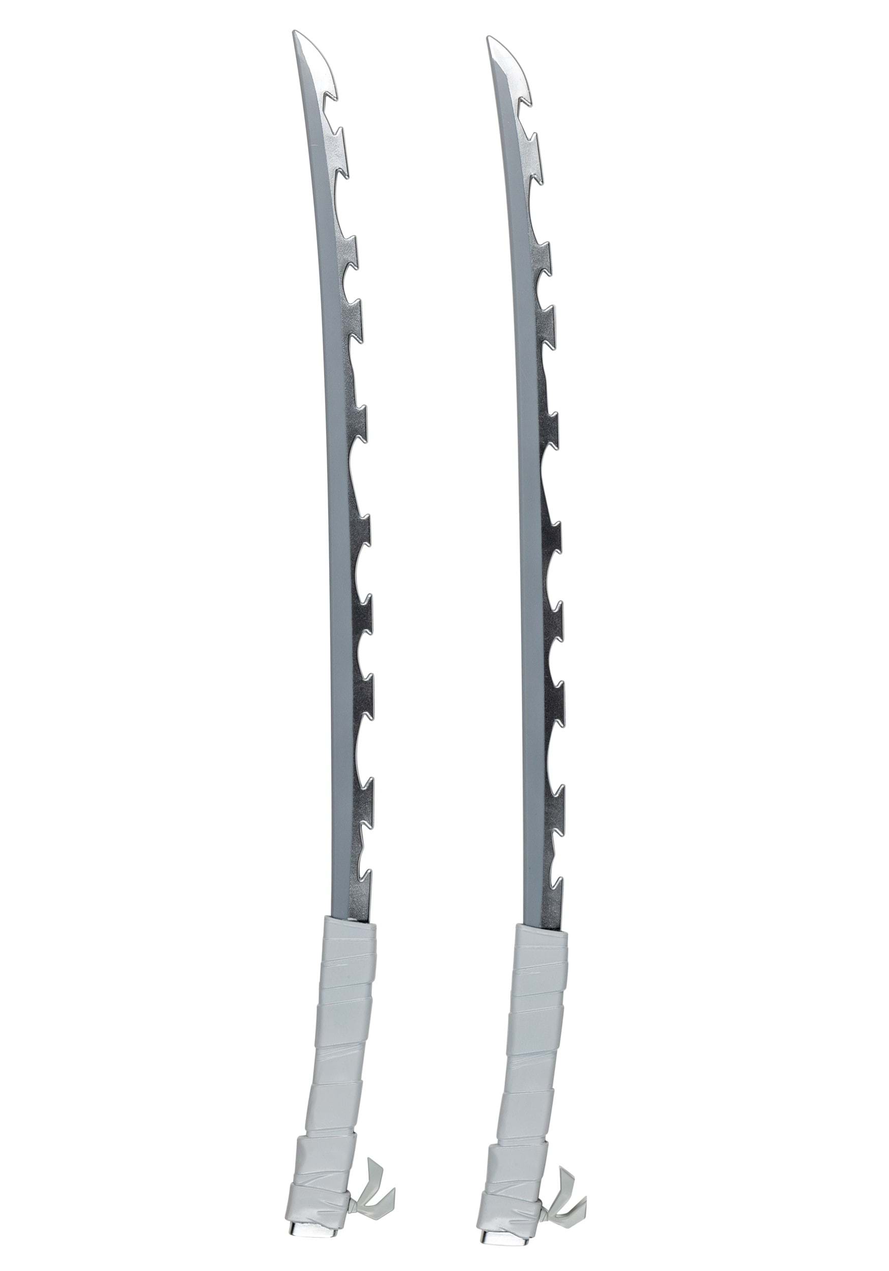 Demon Slayer Inosuke Dual Cosplay Costume Swords Set | Anime Accessories