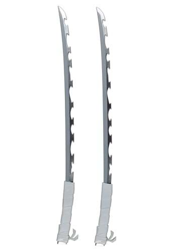 Demon Slayer Inosuke Dual Cosplay Costume Swords Set | Anime Accessories