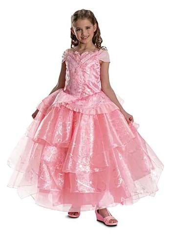Girls Prestige Wicked Glinda Pink Dress Costume