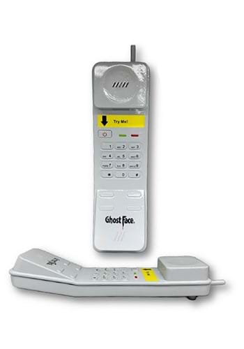 Ghost Face Phone with Sound Accessory Prop