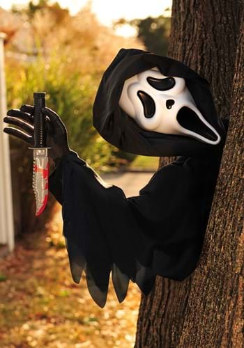 20-Inch Ghost Face Stalker Decoration Prop | Movie Decorations