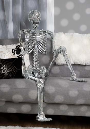 5FT Disco Skeleton Halloween Prop | Skeleton Decorations